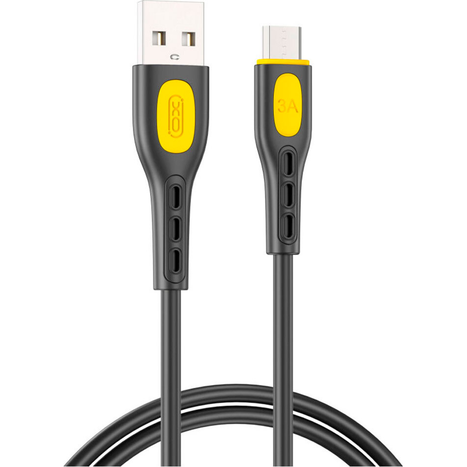 Кабель XO NB280 USB-A to Micro-USB 1м Black