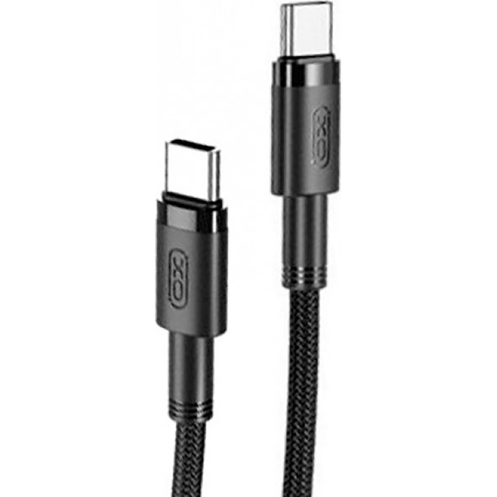 Кабель XO NBQ199 Type-C to Type-C 1.5м Black