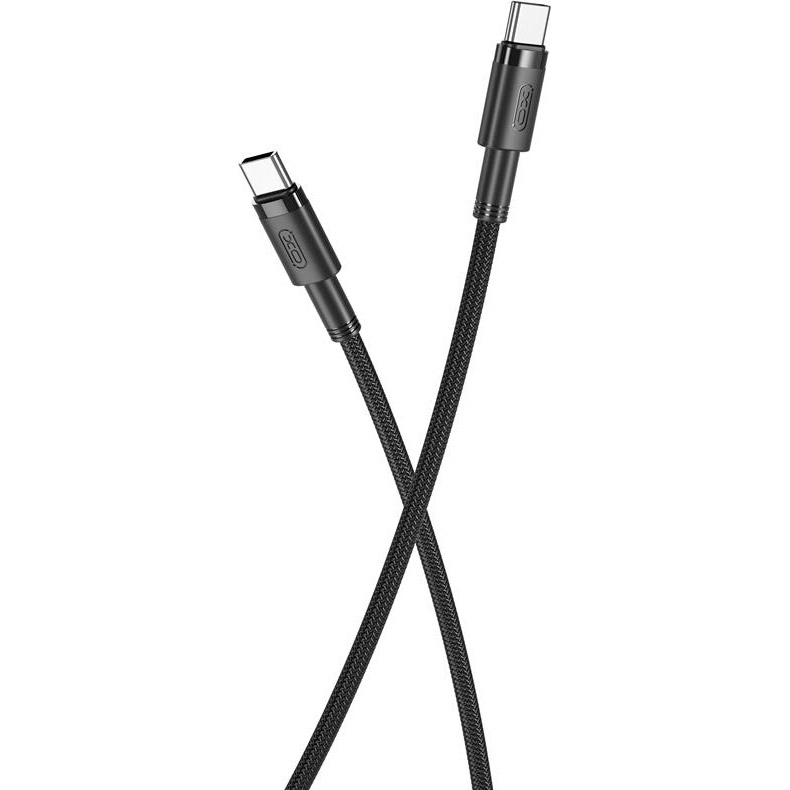 Кабель XO NBQ199 Type-C to Type-C 1.5м Black