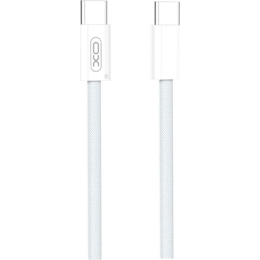 Кабель XO NB-Q260A Type-C to Type-C 1м White