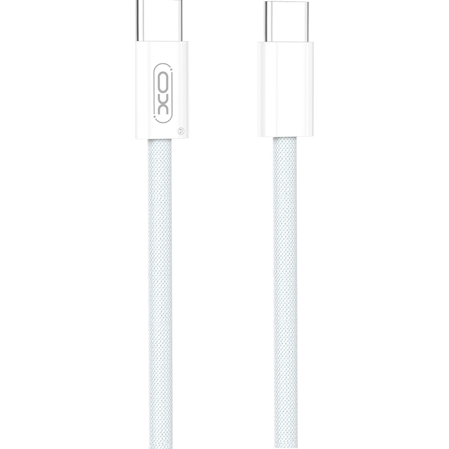 Кабель XO NB-Q260B Type-C to Type-C 1.5м White