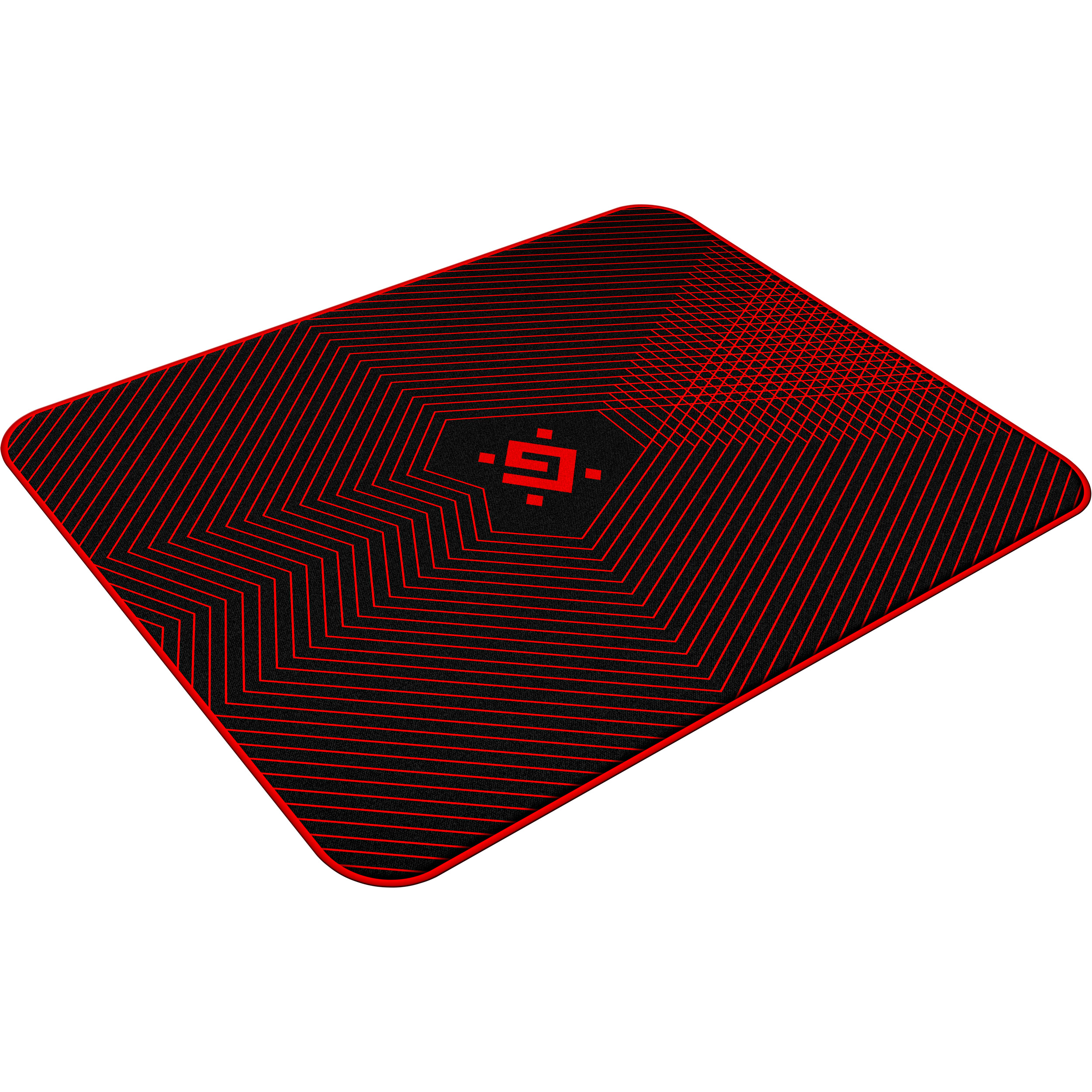 Коврик для кресла DEFENDER Cybe Black/Red (50569)