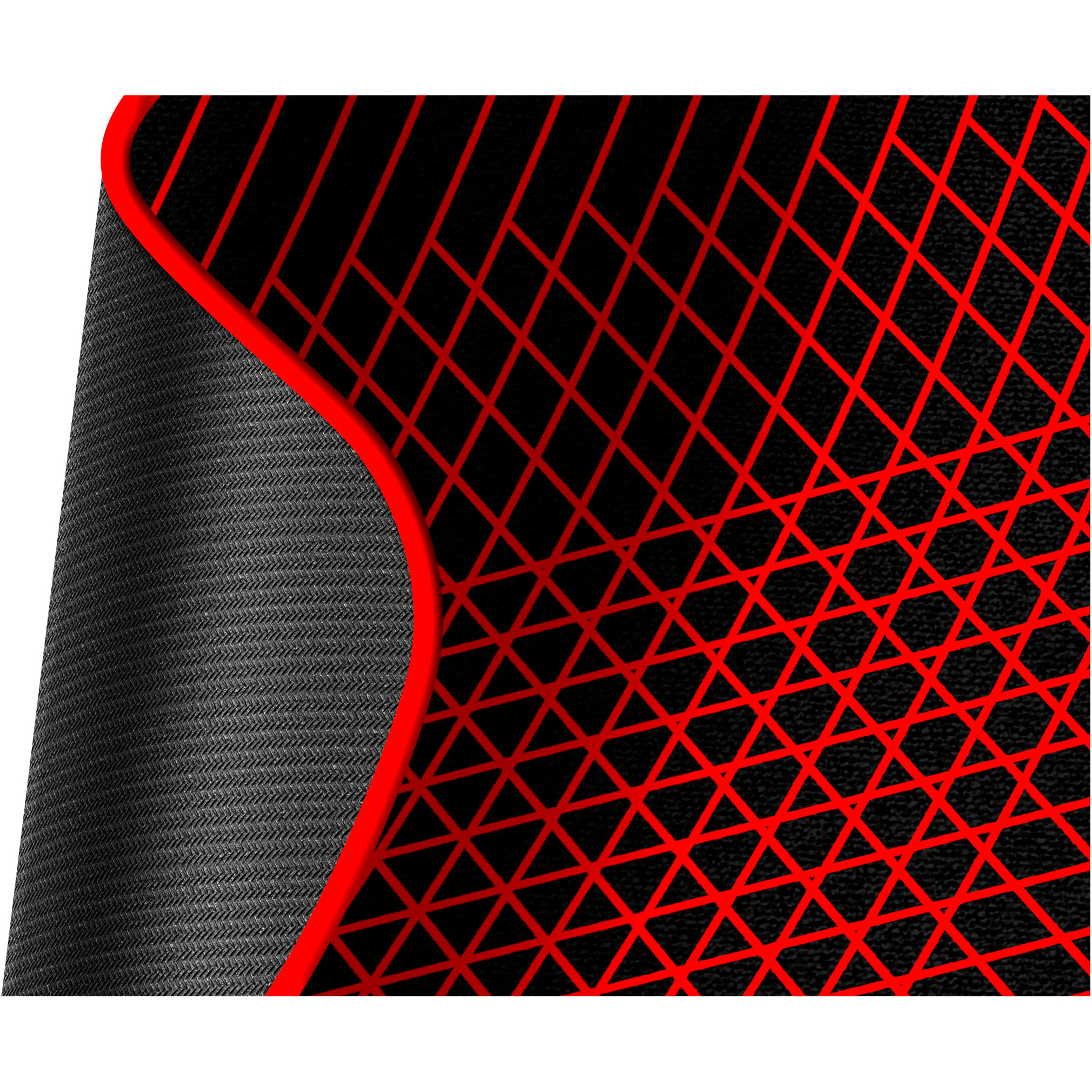 Коврик для кресла DEFENDER Cybe Black/Red (50569)