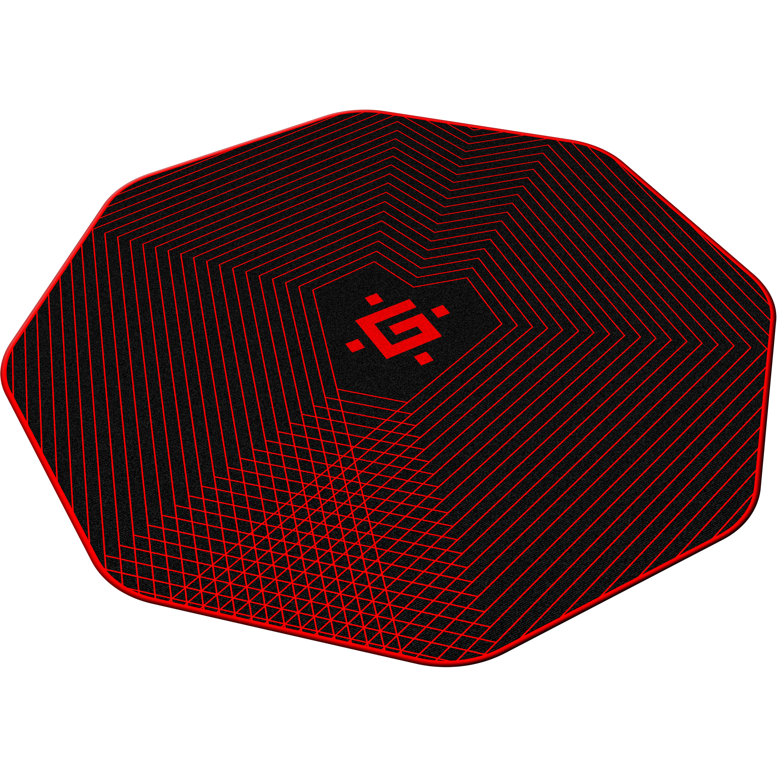 Коврик для кресла DEFENDER Tekta Black/Red (50568)