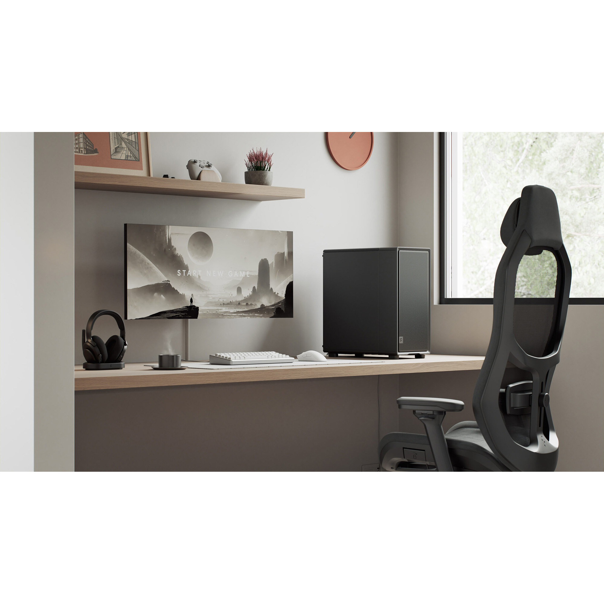 Корпус FRACTAL DESIGN Epoch Black TG Light Tint (FD-C-EPO1A-02)