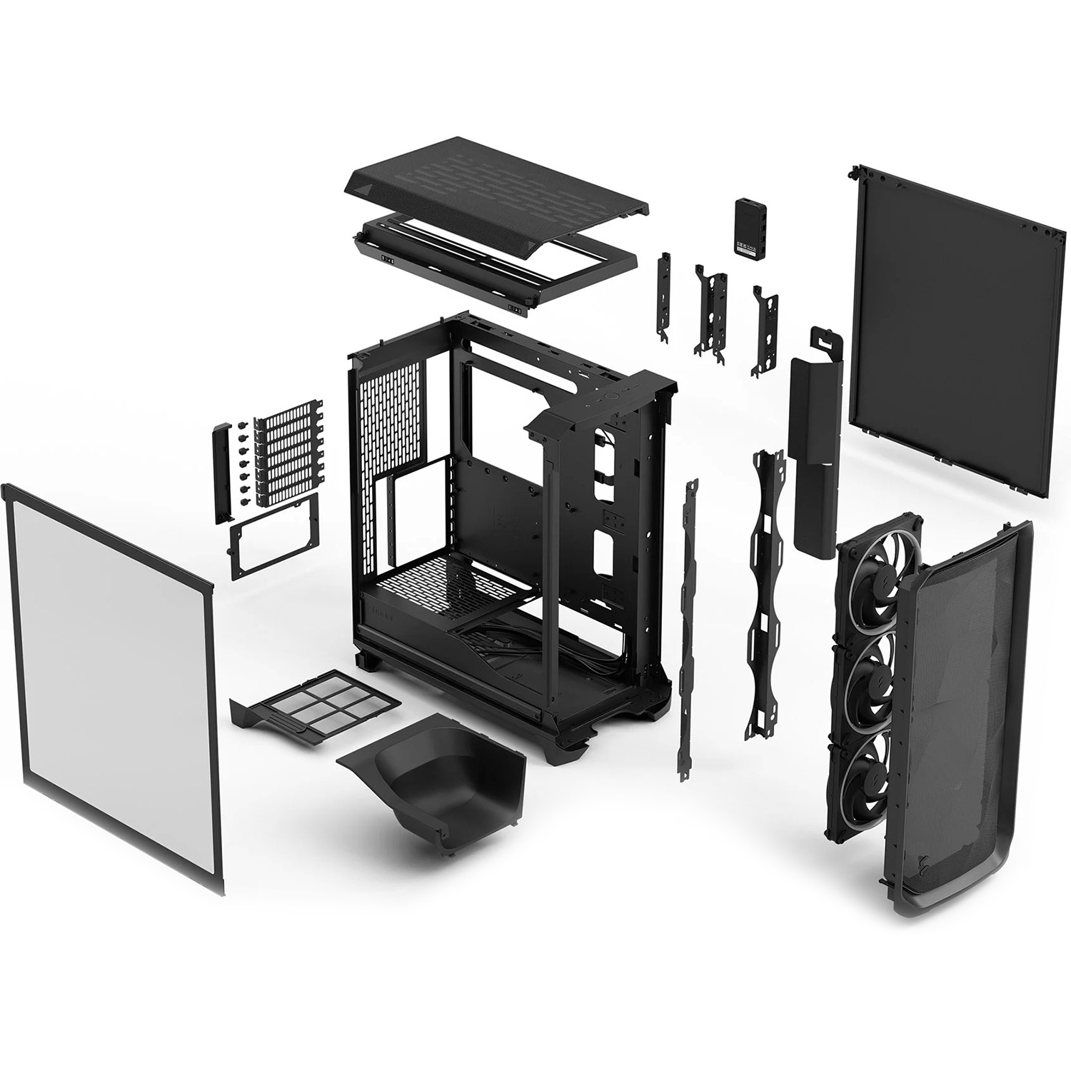 Корпус FRACTAL DESIGN Meshify 3 Ambience Pro RGB Black TG Light Tint (FD-C-MES3A-03)