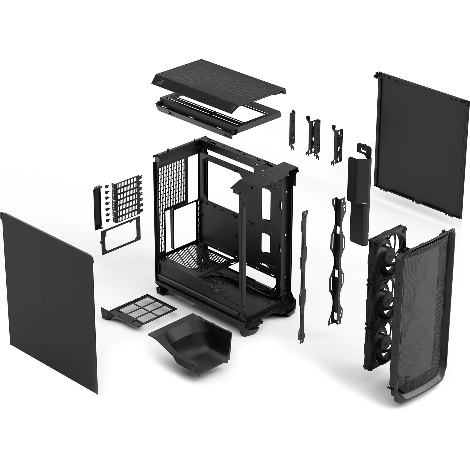 Корпус FRACTAL DESIGN Meshify 3 Black Solid (FD-C-MES3A-01)