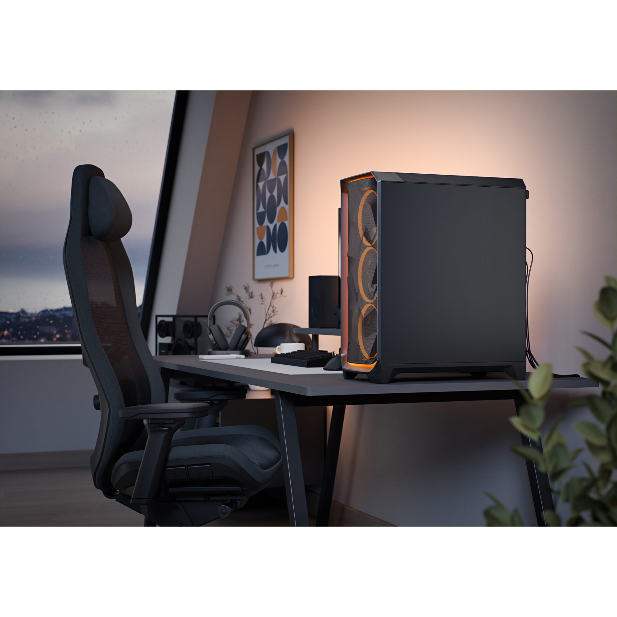 Корпус FRACTAL DESIGN Meshify 3 Black TG Light Tint (FD-C-MES3A-02)