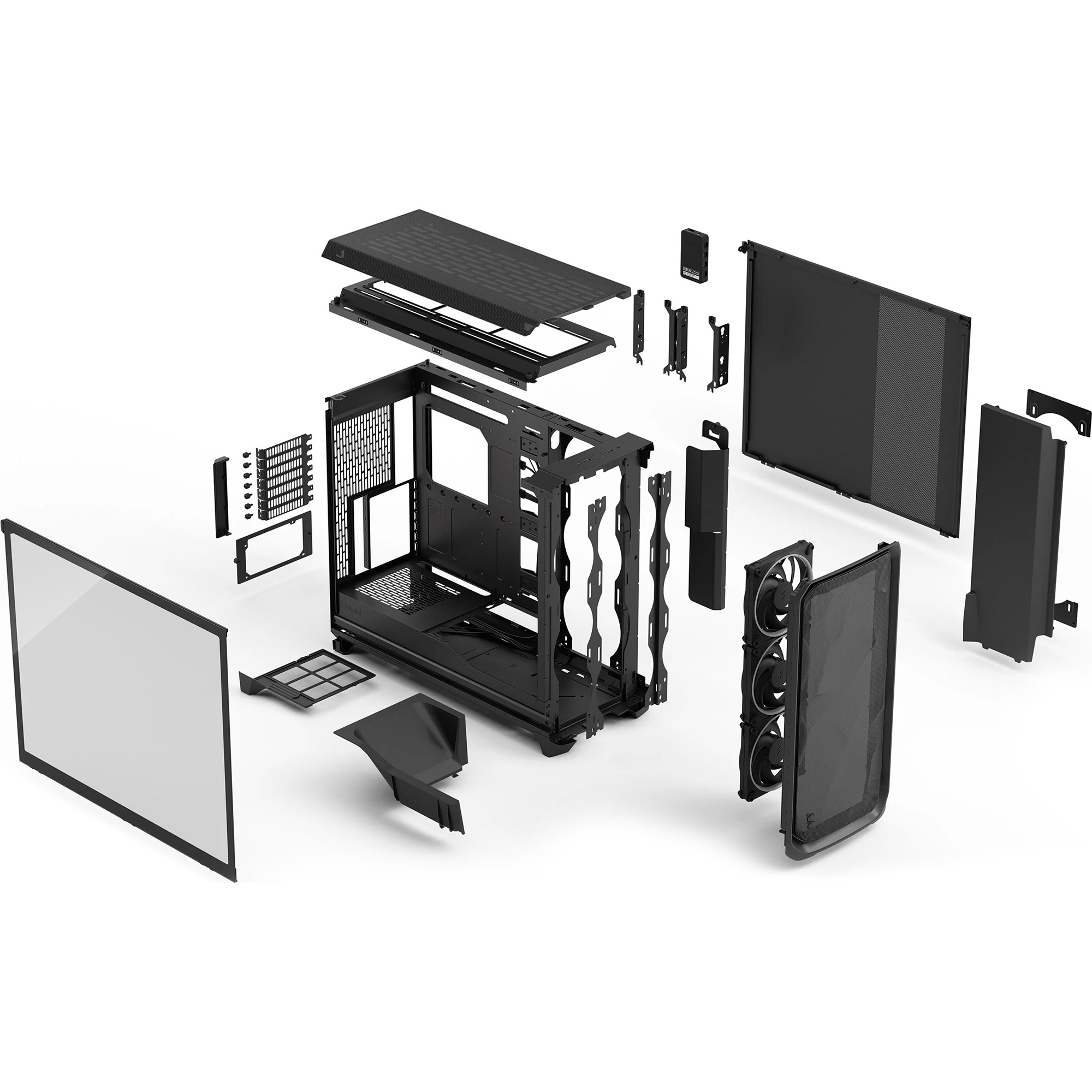 Корпус FRACTAL DESIGN Meshify 3 XL Ambience Pro RGB Black TG Light Tint (FD-C-MES3X-03)