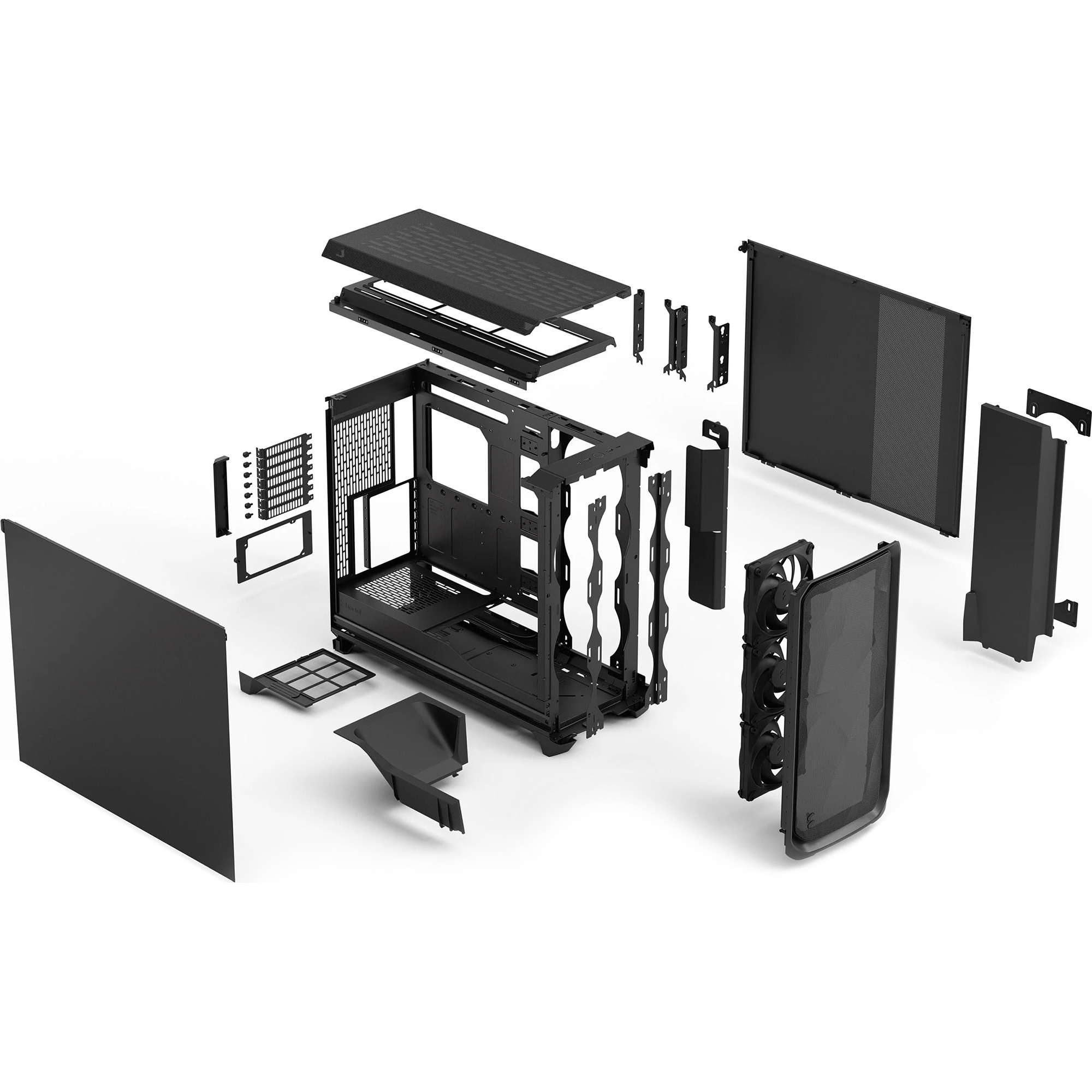 Корпус FRACTAL DESIGN Meshify 3 XL Black Solid (FD-C-MES3X-01)