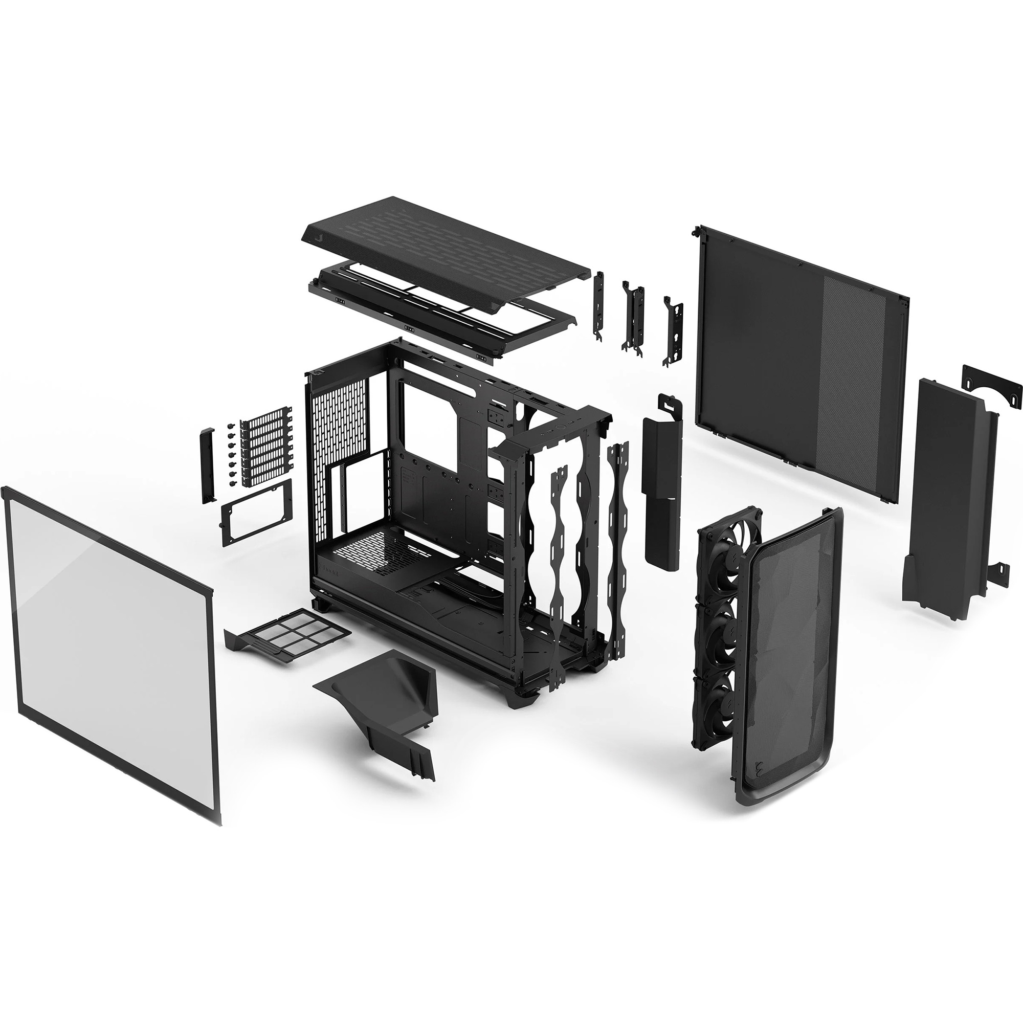 Корпус FRACTAL DESIGN Meshify 3 XL Black TG Light Tint (FD-C-MES3X-02)