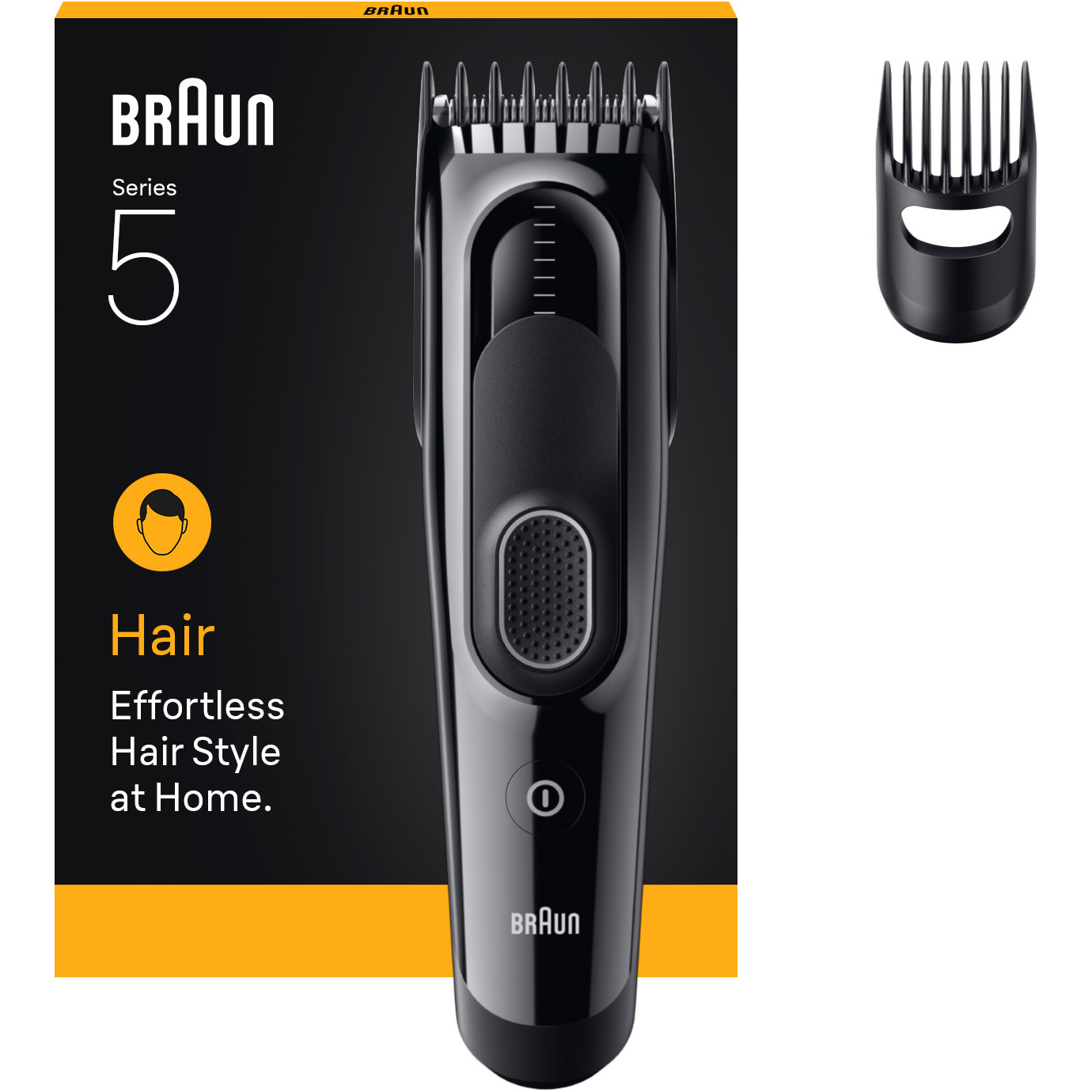 Машинка для стрижки волосся BRAUN Hair Clipper Series 5 HC5510 (80790017)