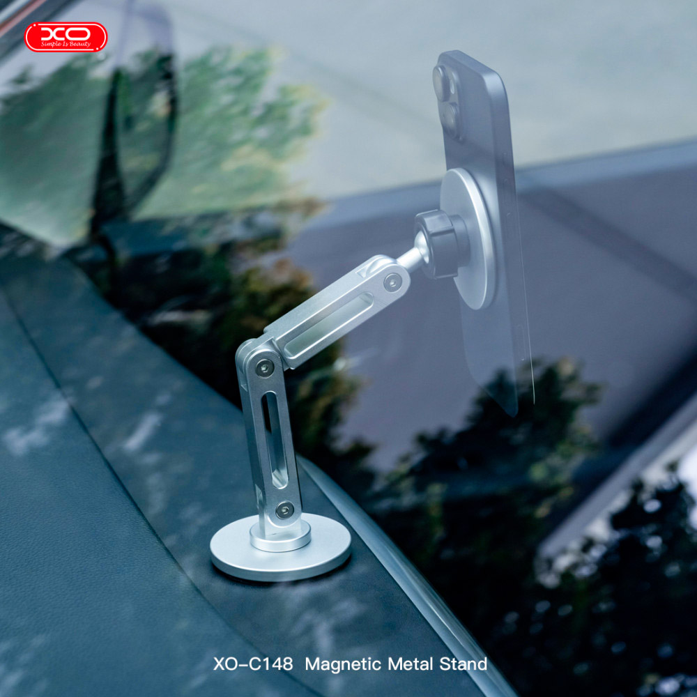 Автодержатель для смартфона XO C148 Silver