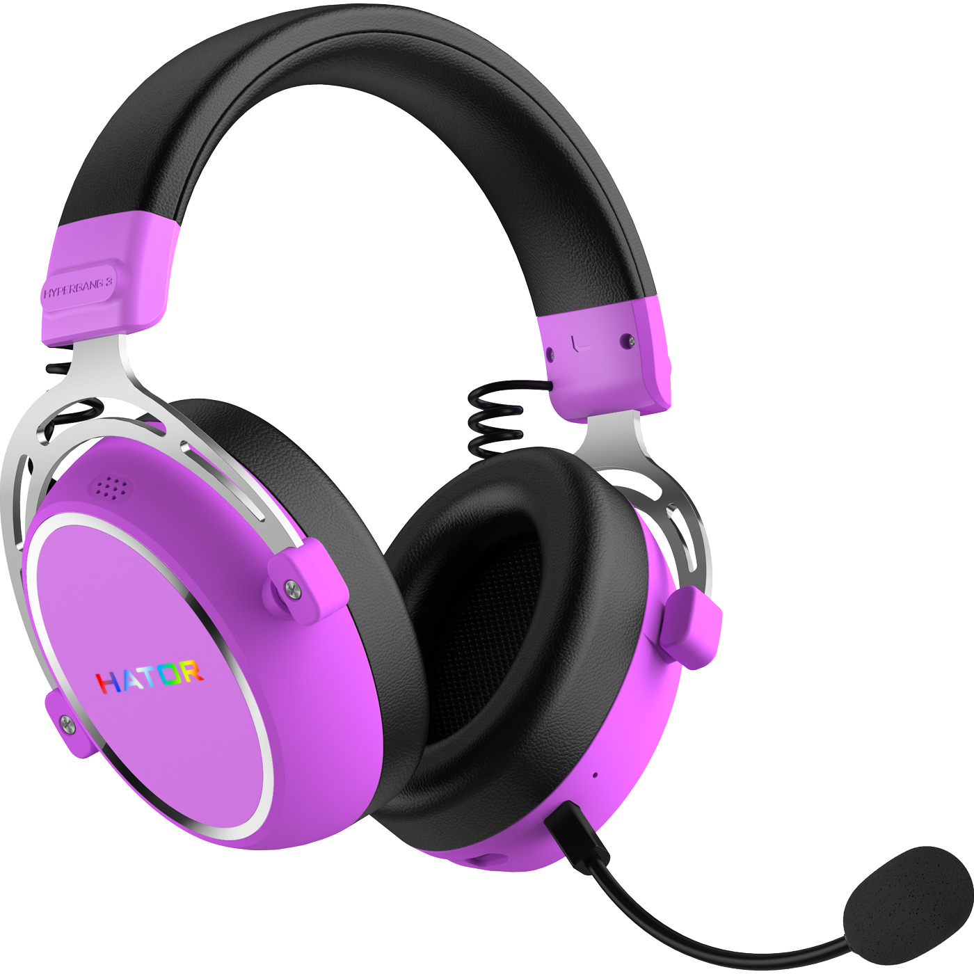 Наушники геймерские HATOR Hypergang 3 Wireless Cyber Violet (ESH52)