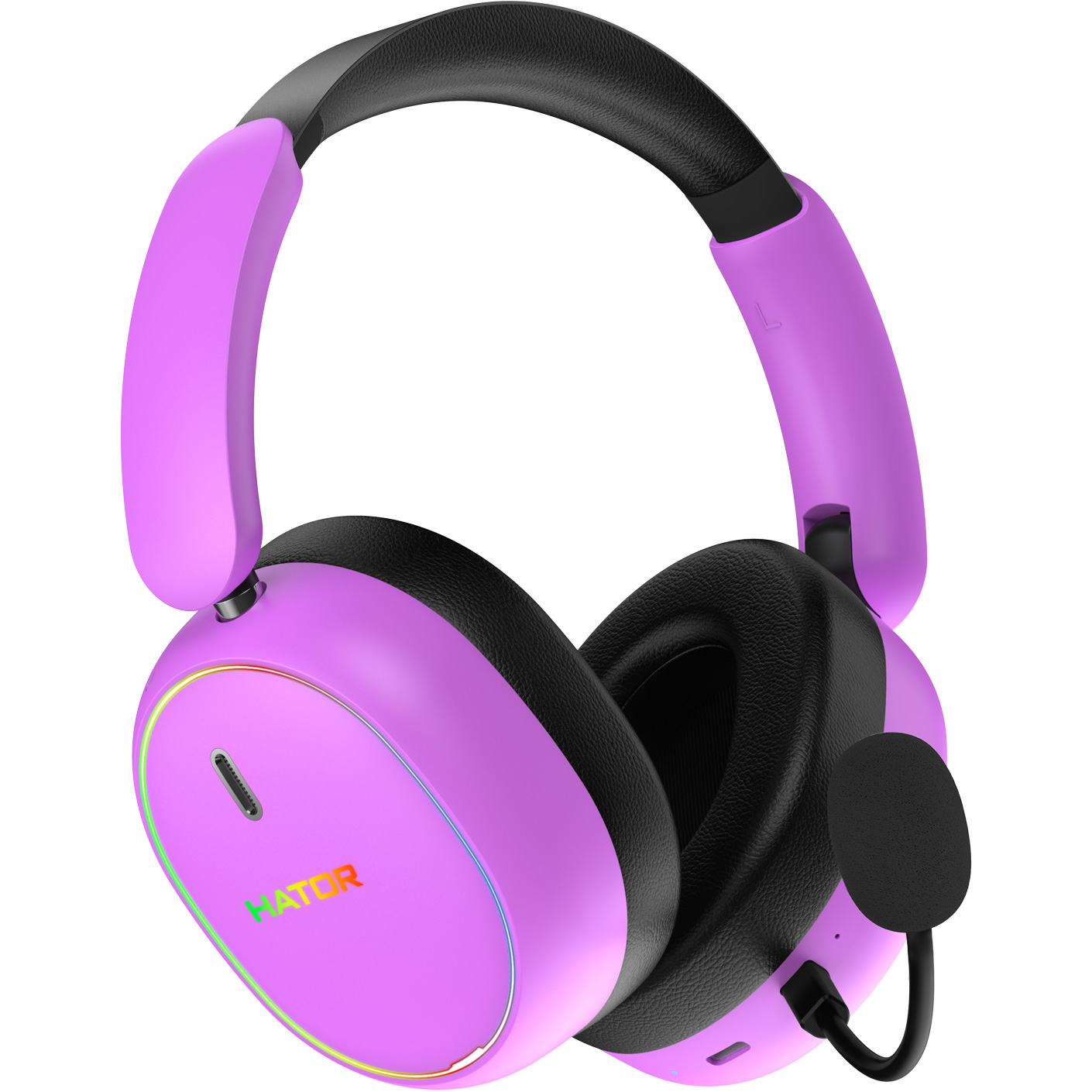 Наушники геймерские HATOR Phoenix 2 Wireless Cyber Violet (ESH42)