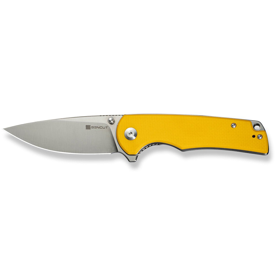 Складаний ніж SENCUT Praktisk Yellow Coarse G10 Handle (S24019-2)