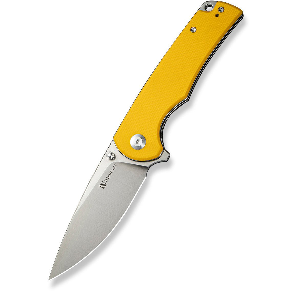Складаний ніж SENCUT Praktisk Yellow Coarse G10 Handle (S24019-2)