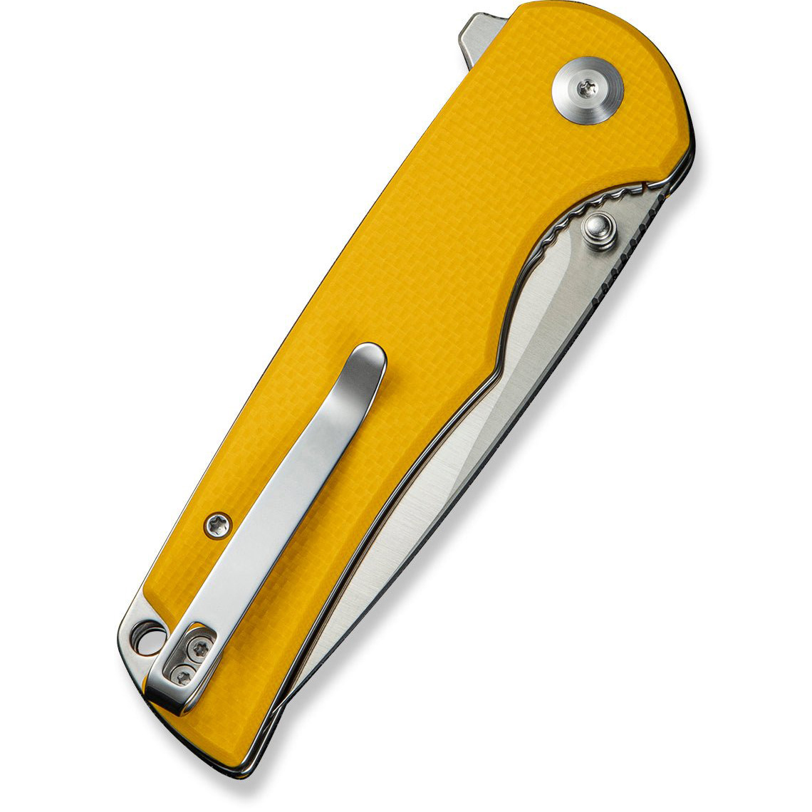 Складаний ніж SENCUT Praktisk Yellow Coarse G10 Handle (S24019-2)