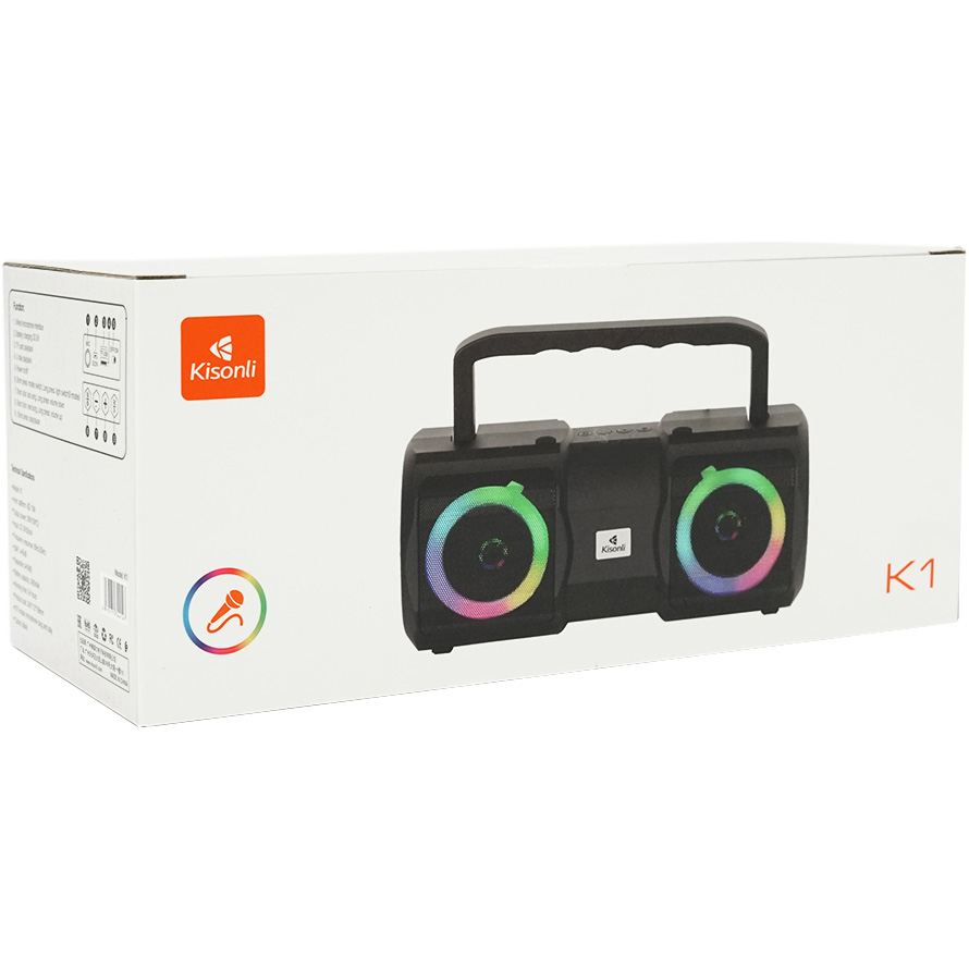 Бумбокс KISONLI K1 Black