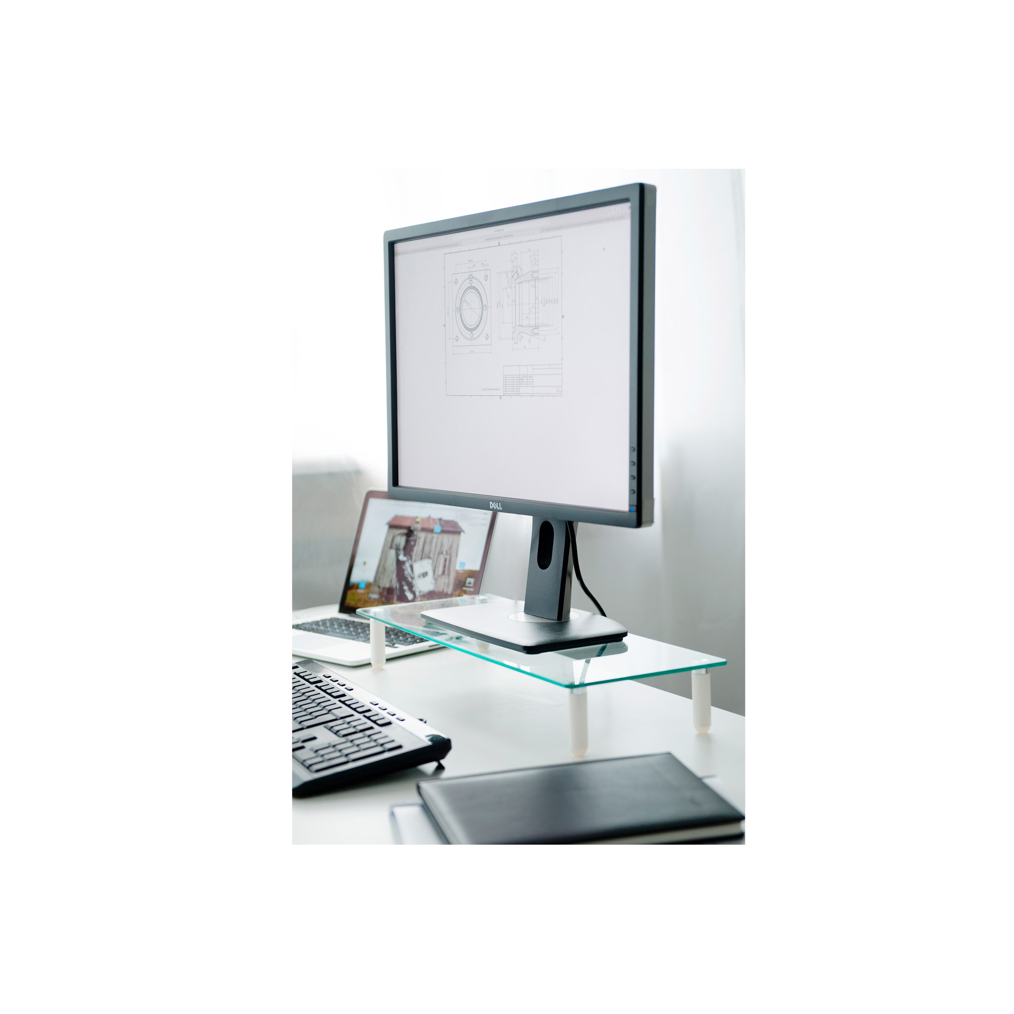 Подставка для монитора DIGITUS DA-90358 13"-32" White