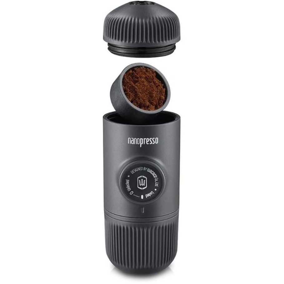 Портативна кавоварка WACACO Nanopresso w/capsule adapter Gray