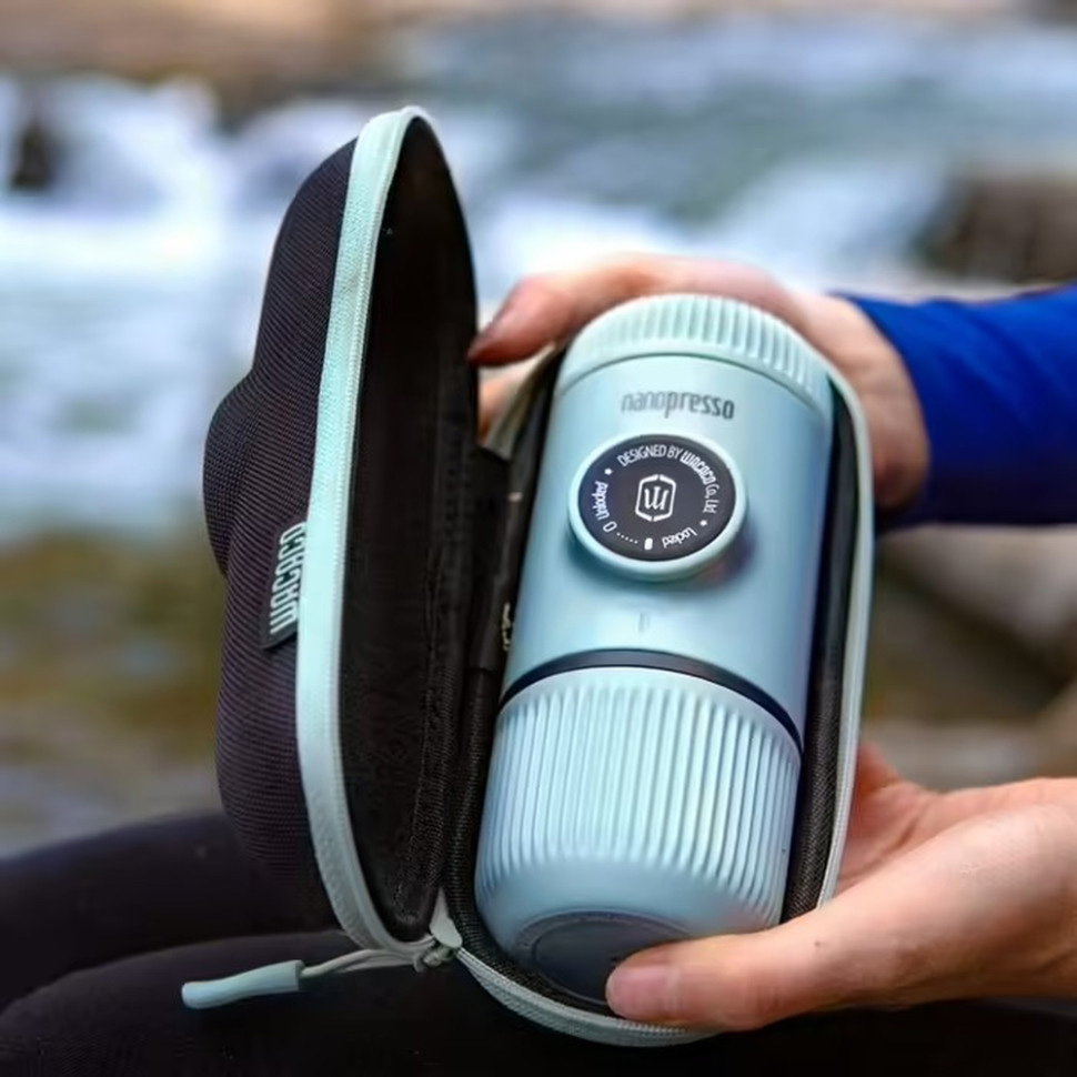 Портативна кавоварка WACACO Nanopresso w/case Blue