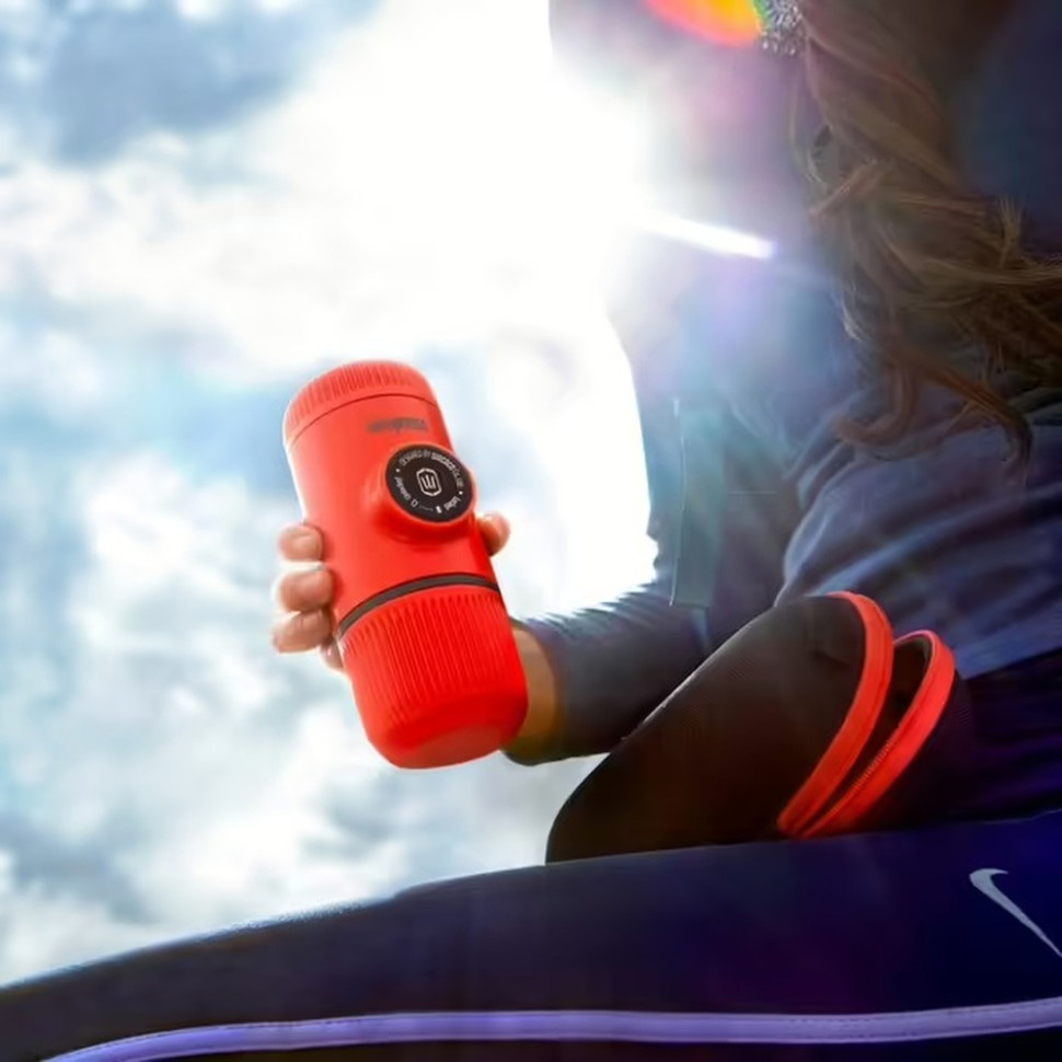 Портативна кавоварка WACACO Nanopresso w/case Red