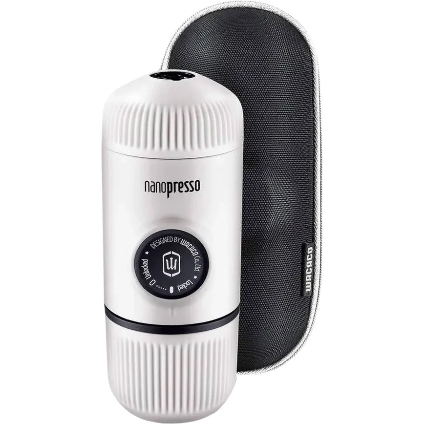 Портативна кавоварка WACACO Nanopresso w/case White