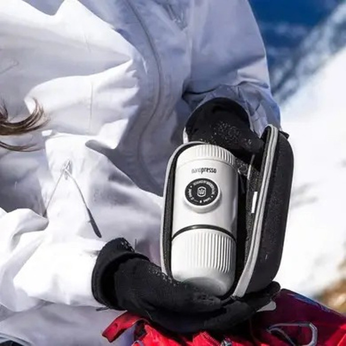 Портативна кавоварка WACACO Nanopresso w/case White