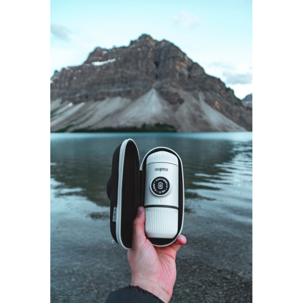 Портативна кавоварка WACACO Nanopresso w/case White