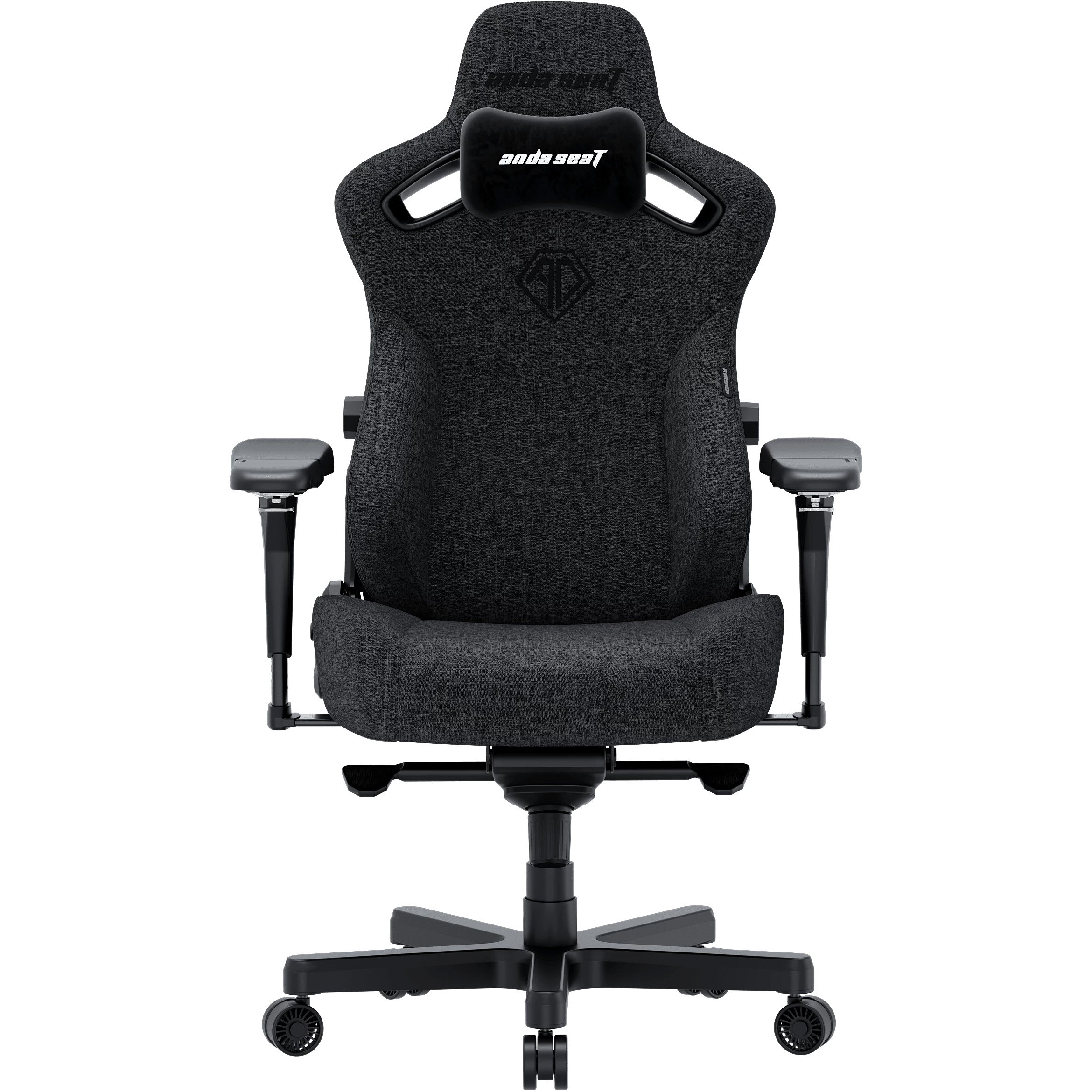 Крісло геймерське ANDA SEAT Kaiser 3 Pro Fabric XL Dark Gray