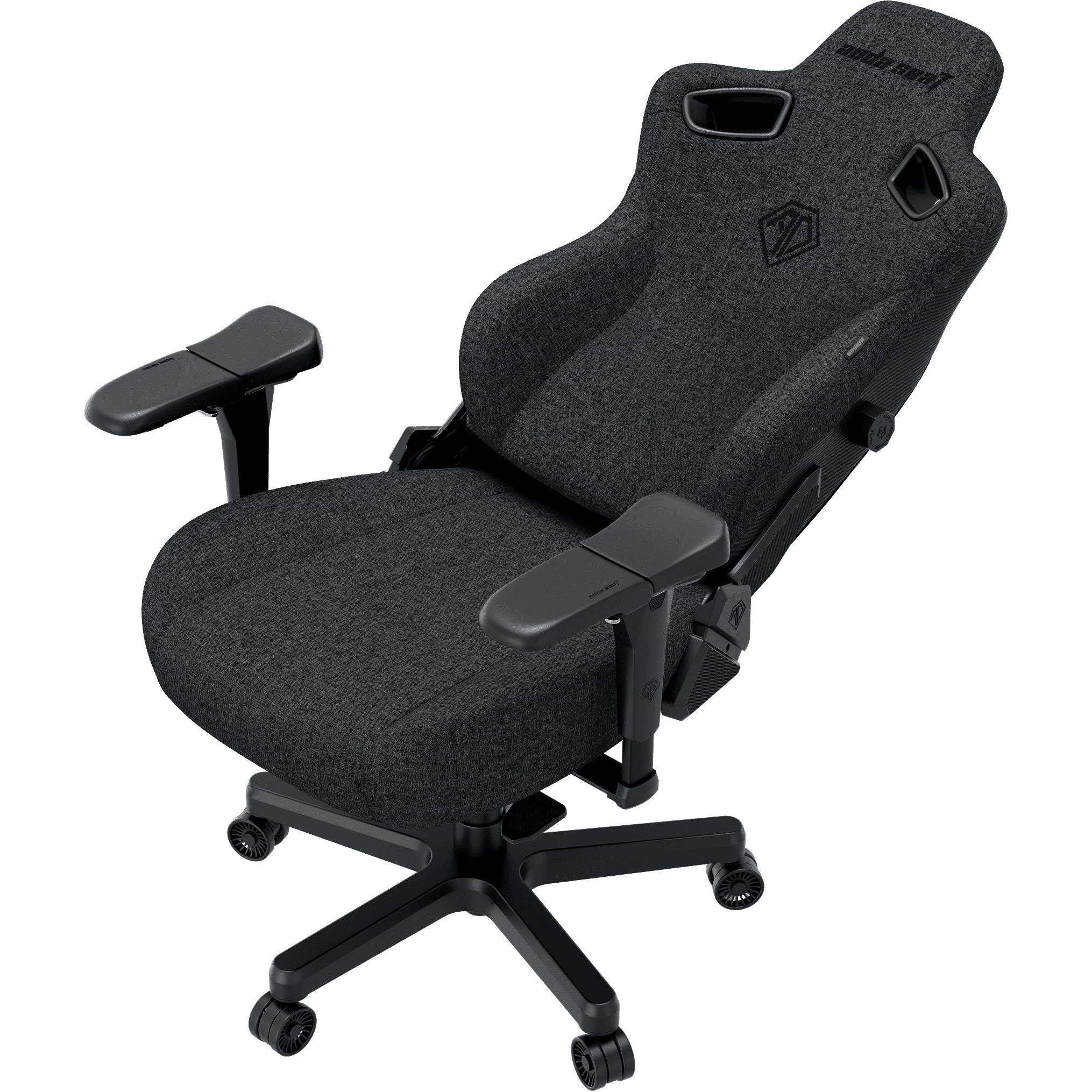 Крісло геймерське ANDA SEAT Kaiser 3 Pro Fabric XL Dark Gray