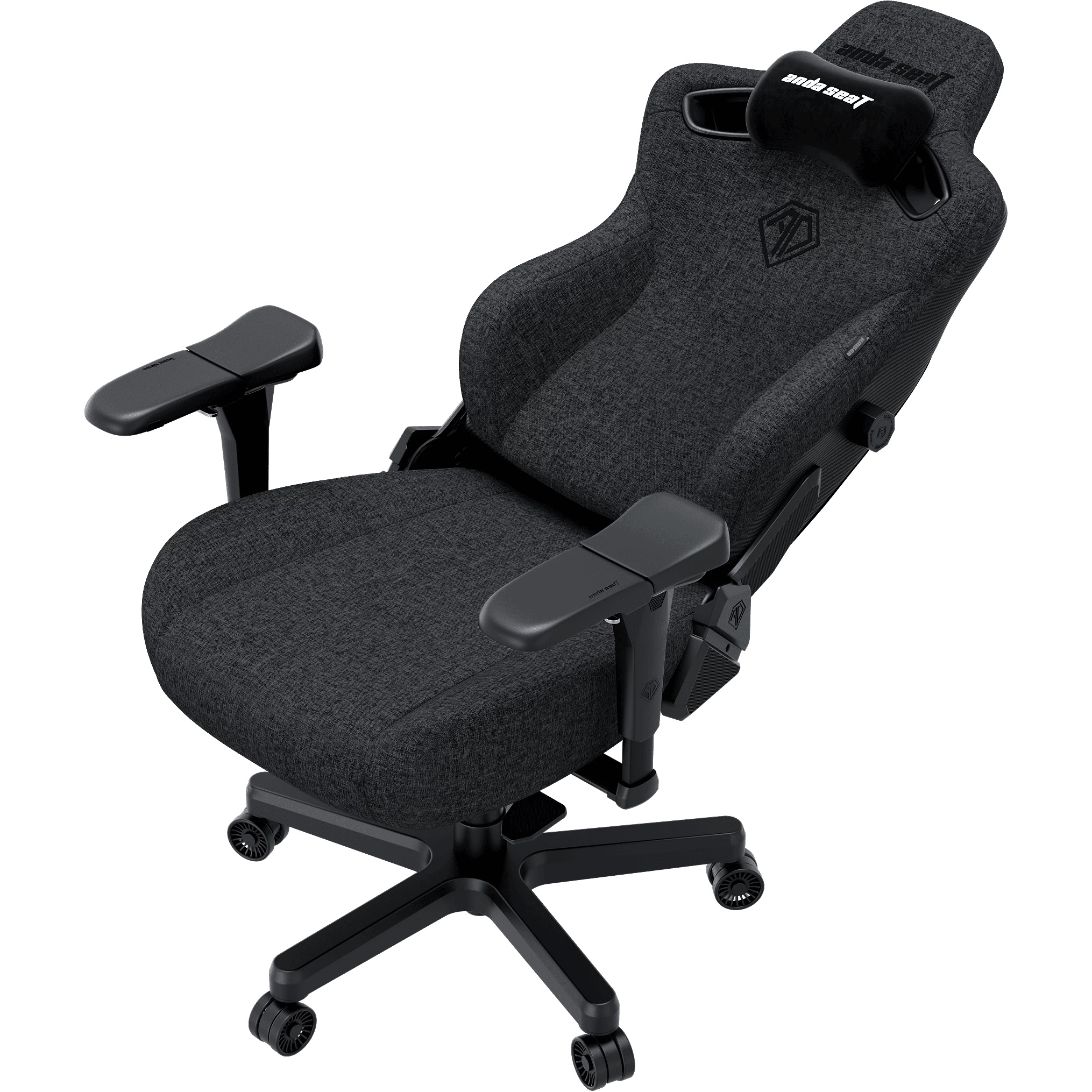 Крісло геймерське ANDA SEAT Kaiser 3 Pro Fabric XL Dark Gray