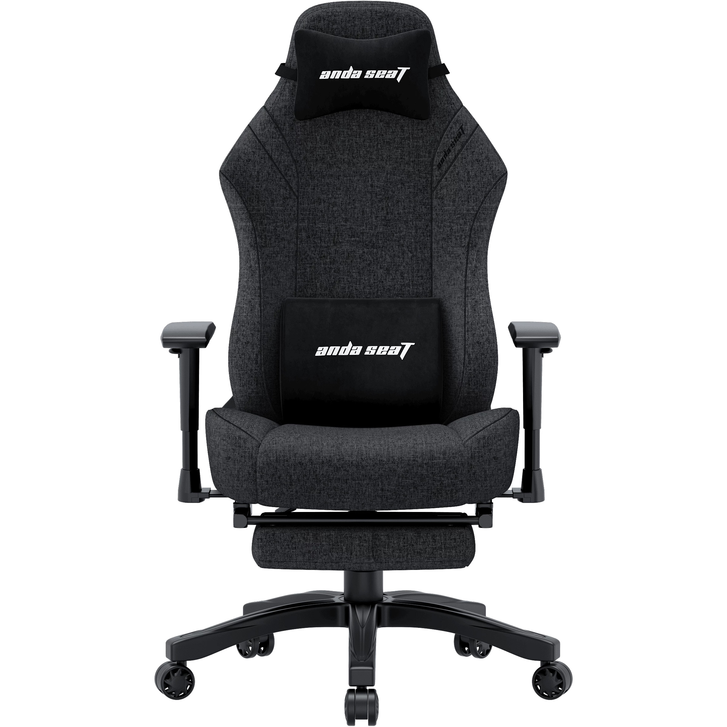 Крісло геймерське ANDA SEAT Luna Pro Fabric Dark Gray