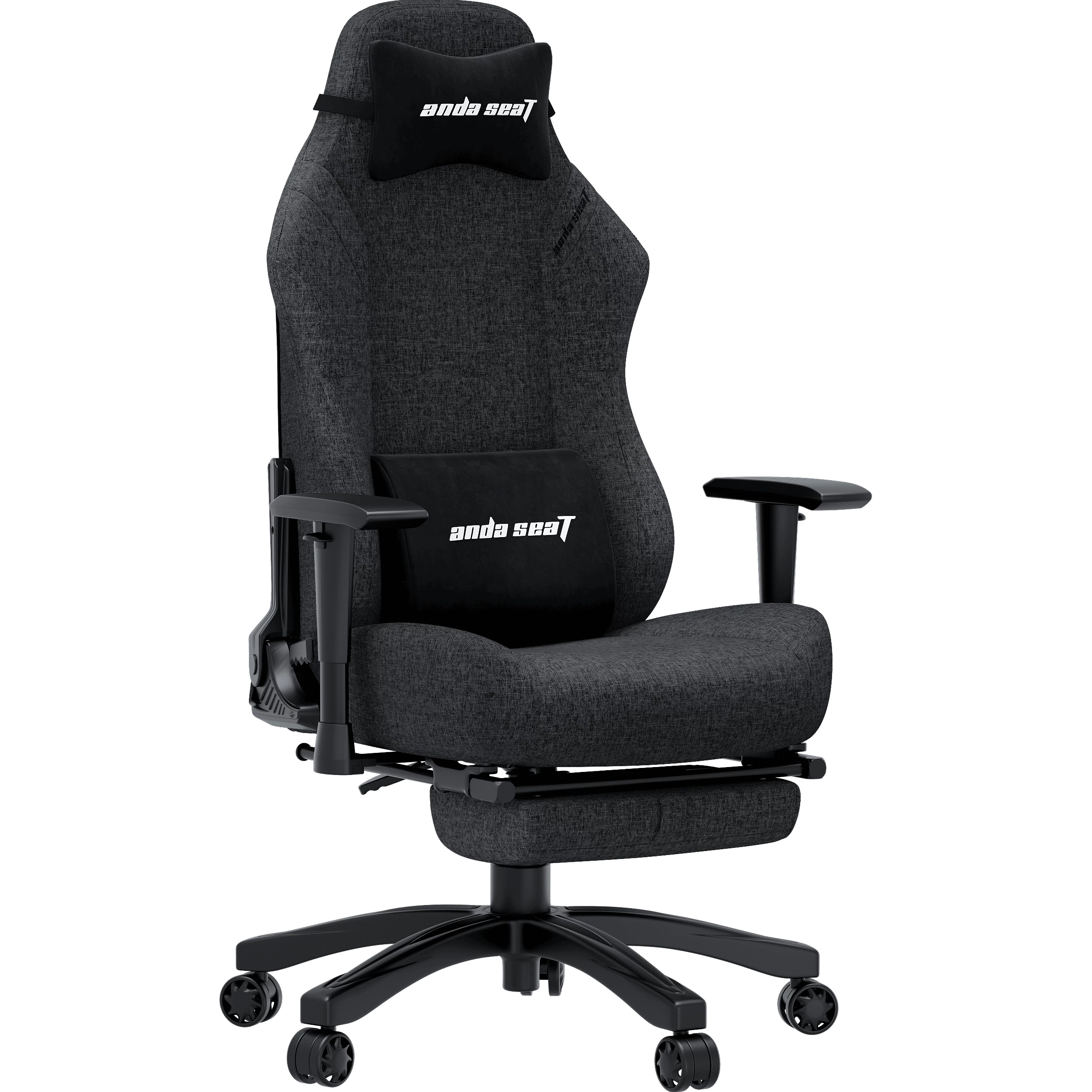Крісло геймерське ANDA SEAT Luna Pro Fabric Dark Gray