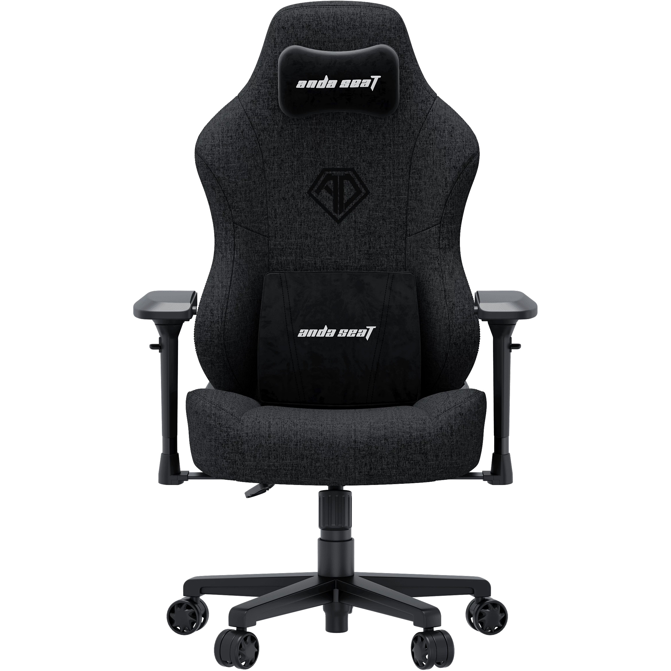 Крісло геймерське ANDA SEAT Phantom 3 Pro L Dark Gray Fabric