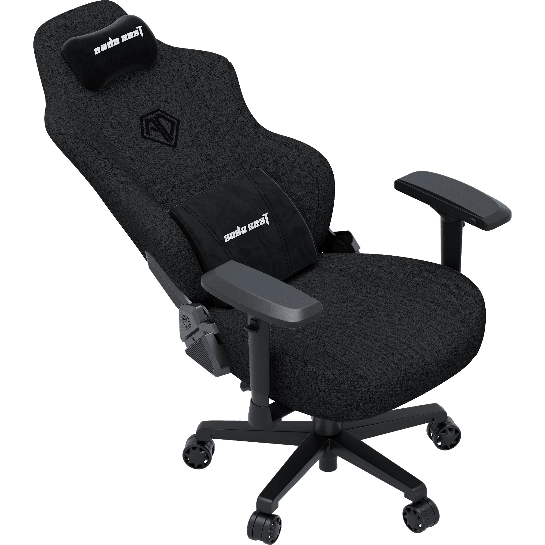 Крісло геймерське ANDA SEAT Phantom 3 Pro L Dark Gray Fabric