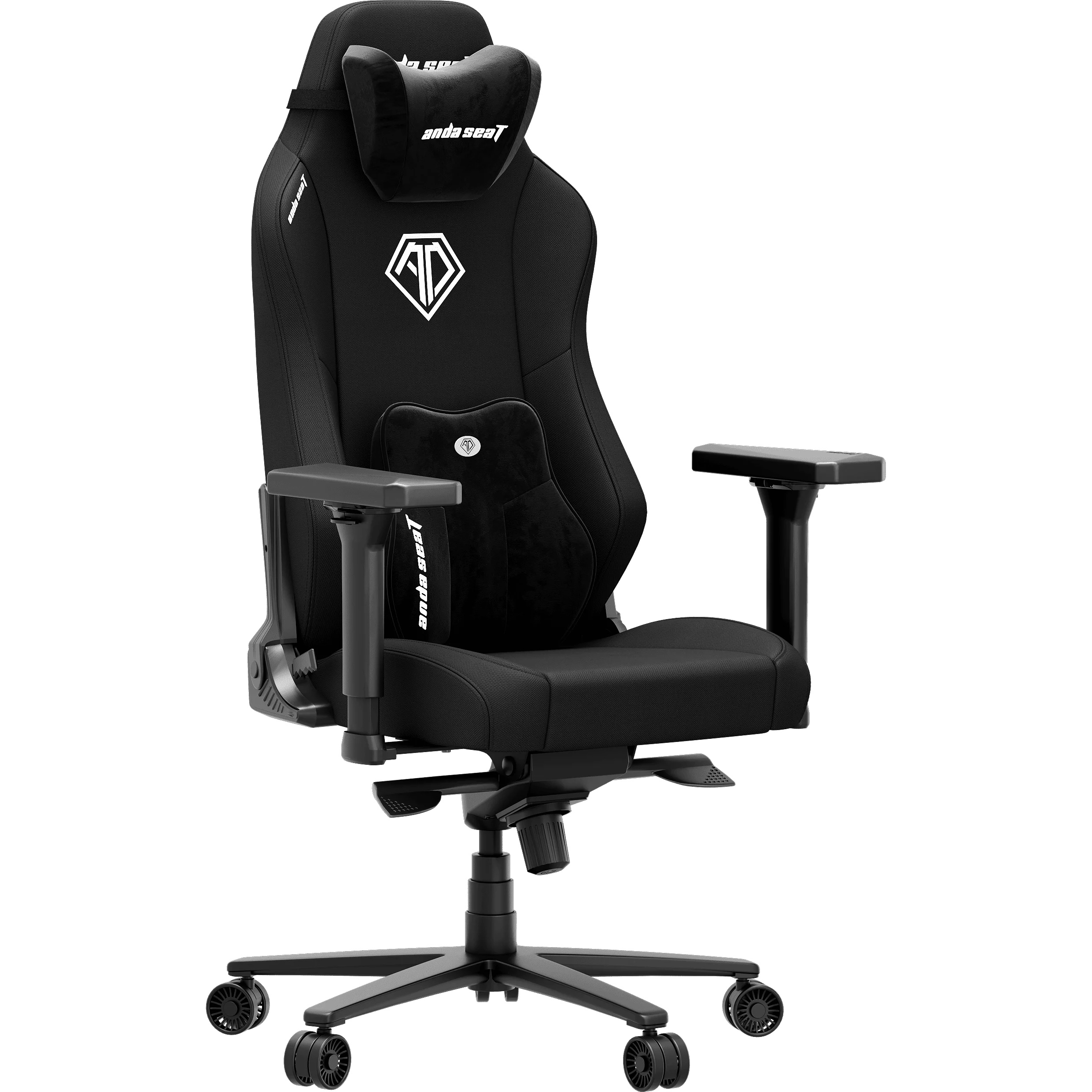 Крісло геймерське ANDA SEAT Phantom 3 XL Black Fabric