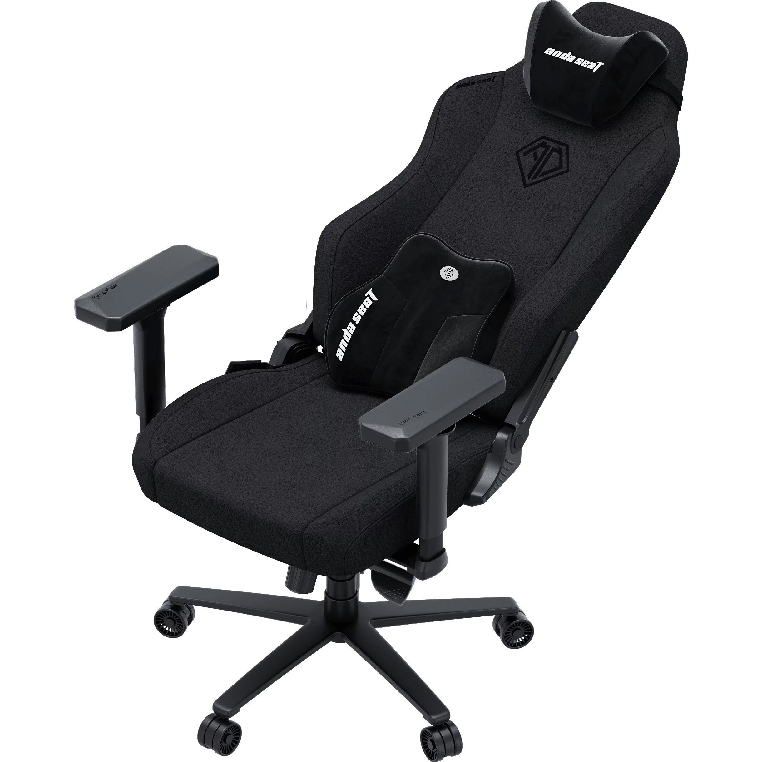 Крісло геймерське ANDA SEAT Phantom 3 XL Dark Gray Fabric