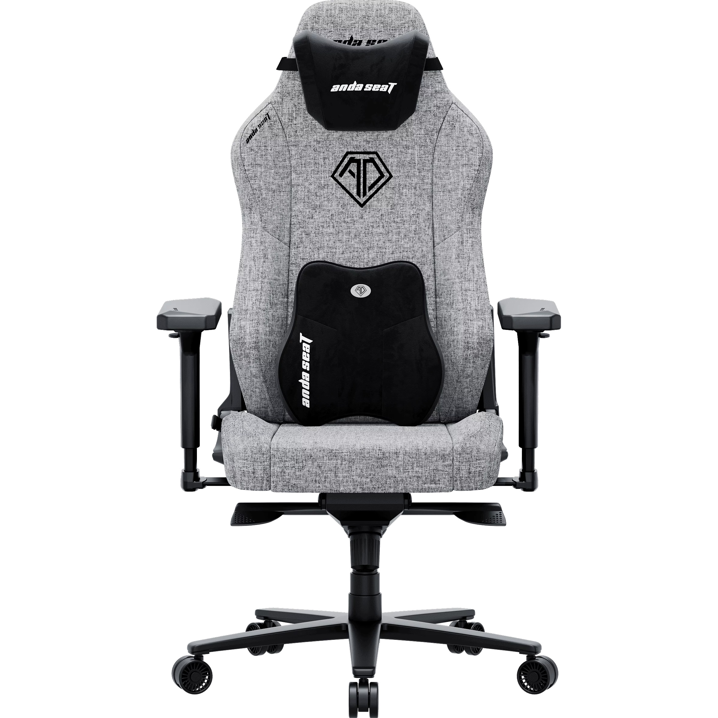 Крісло геймерське ANDA SEAT Phantom 3 XL Gray Fabric