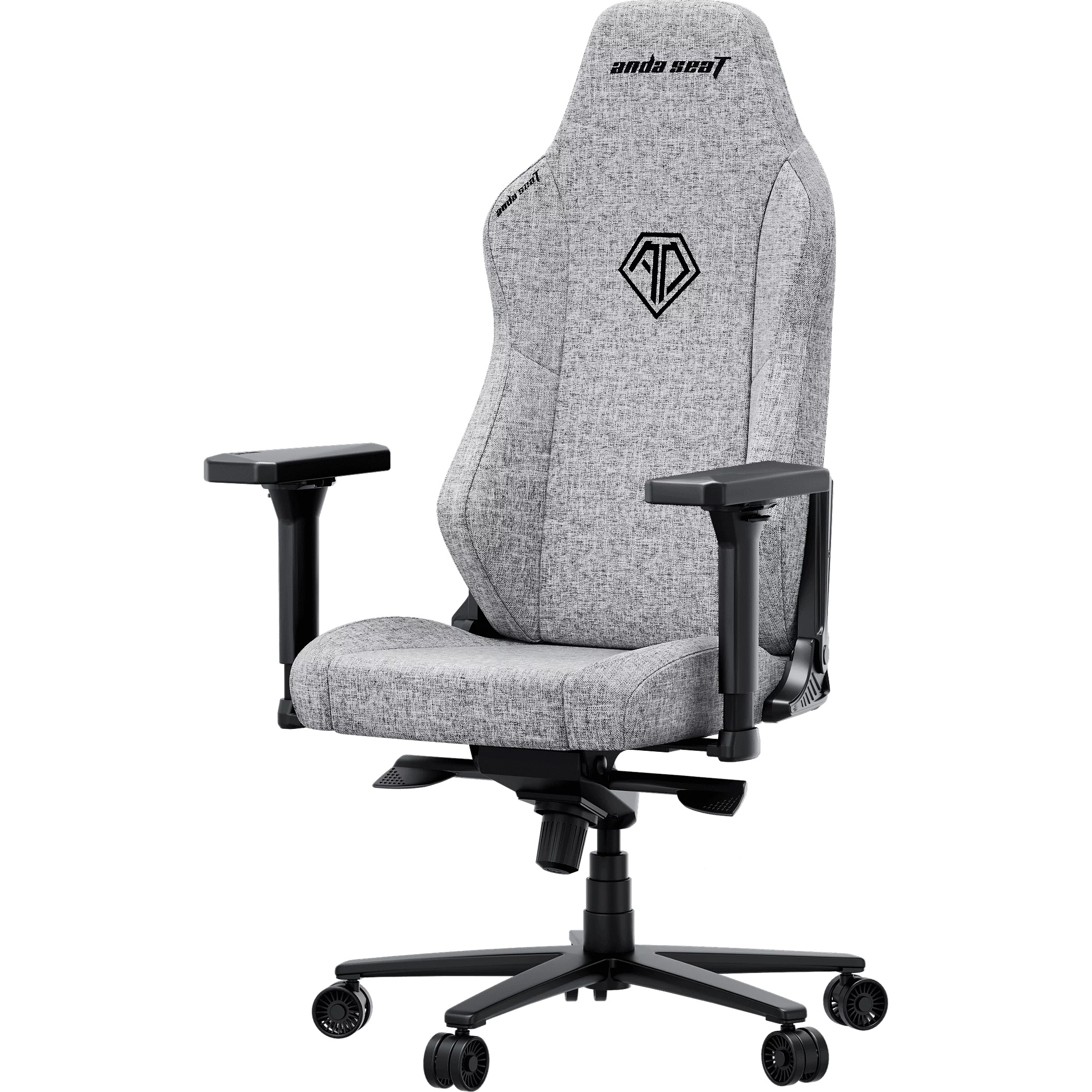 Крісло геймерське ANDA SEAT Phantom 3 XL Gray Fabric