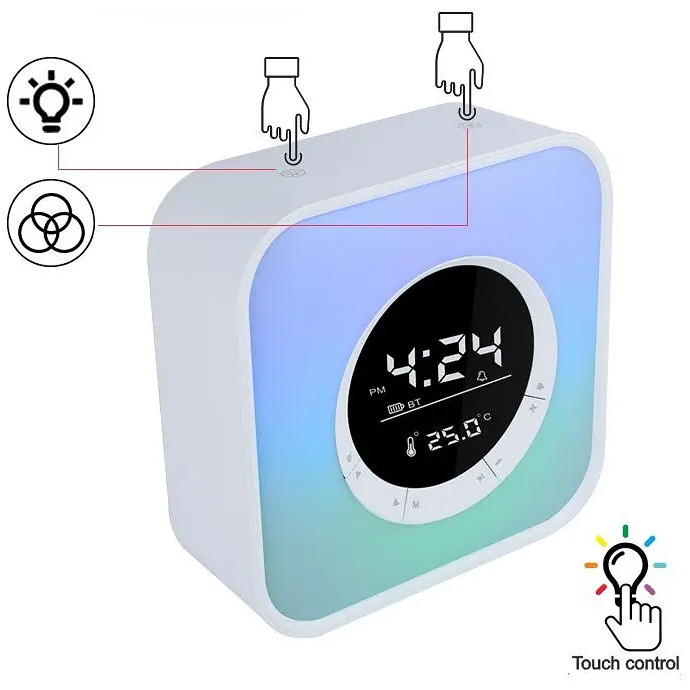 Портативная колонка KISONLI Q6A Silver