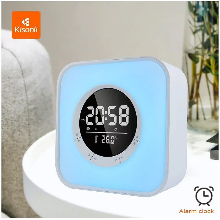 Портативная колонка KISONLI Q6A Silver
