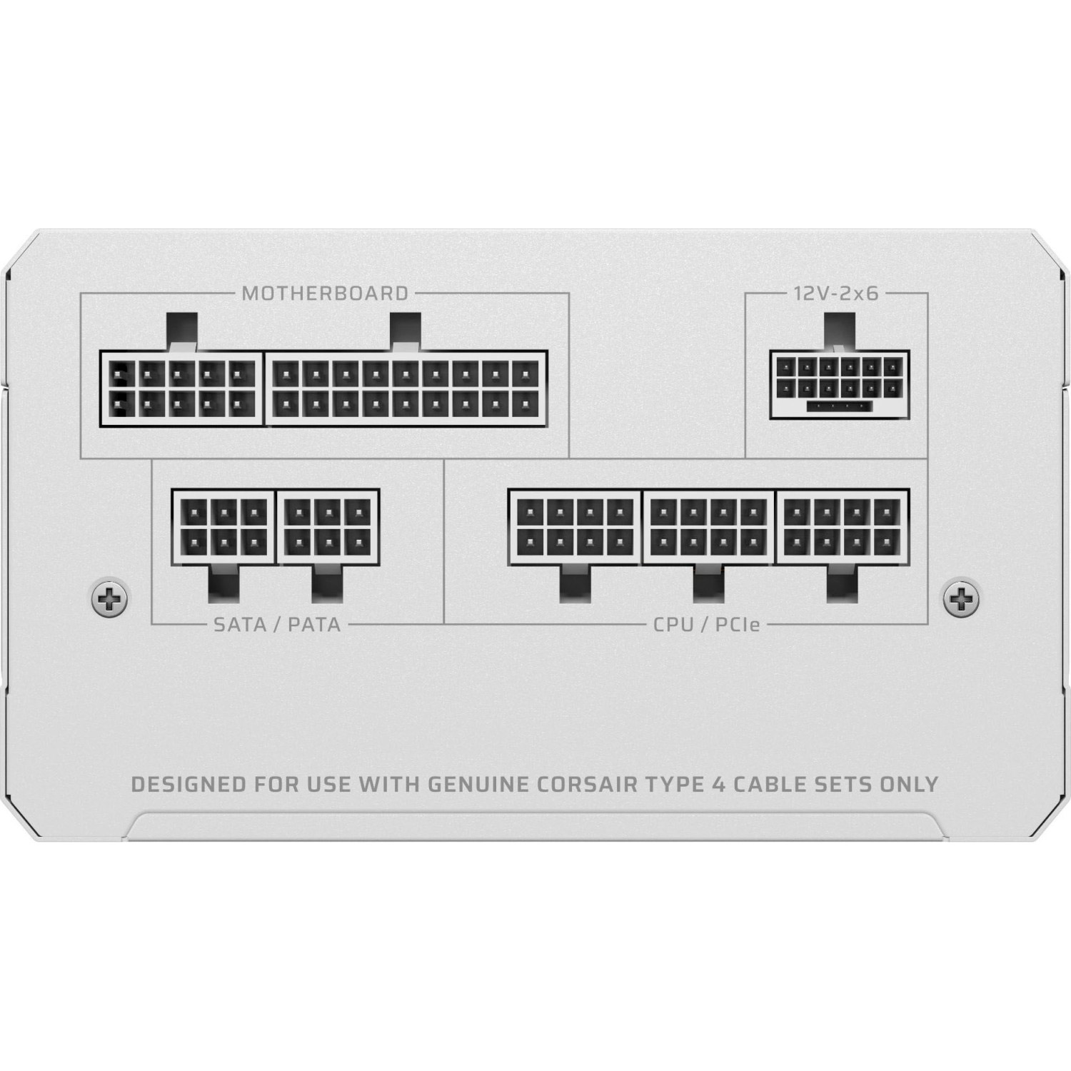 Блок питания 750W CORSAIR RM750e ATX 3.1 White (CP-9020292-EU)