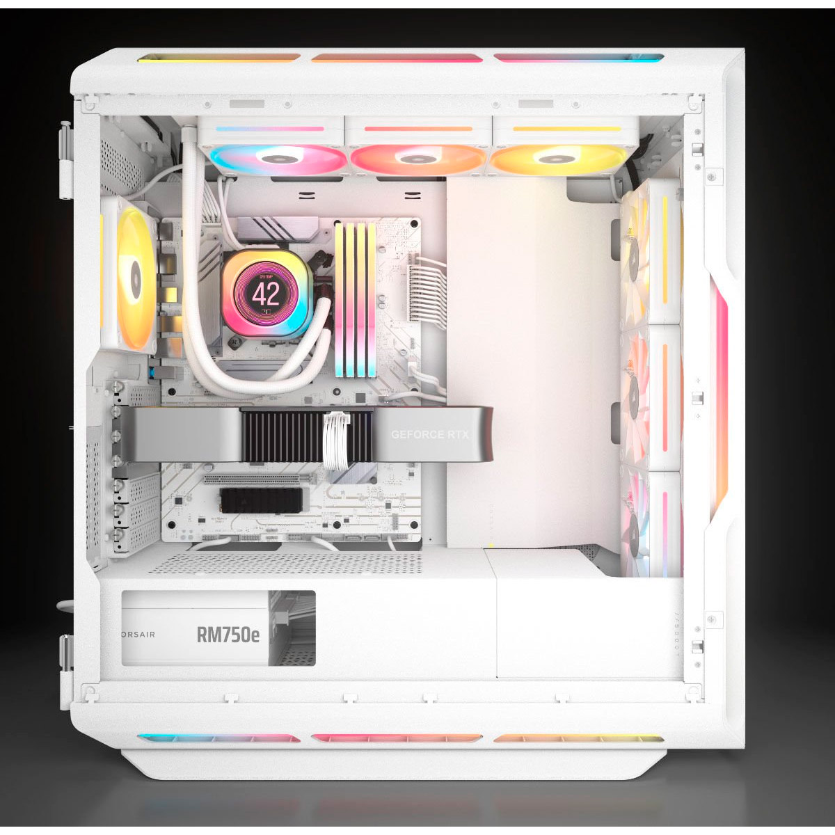 Блок питания 750W CORSAIR RM750e ATX 3.1 White (CP-9020292-EU)