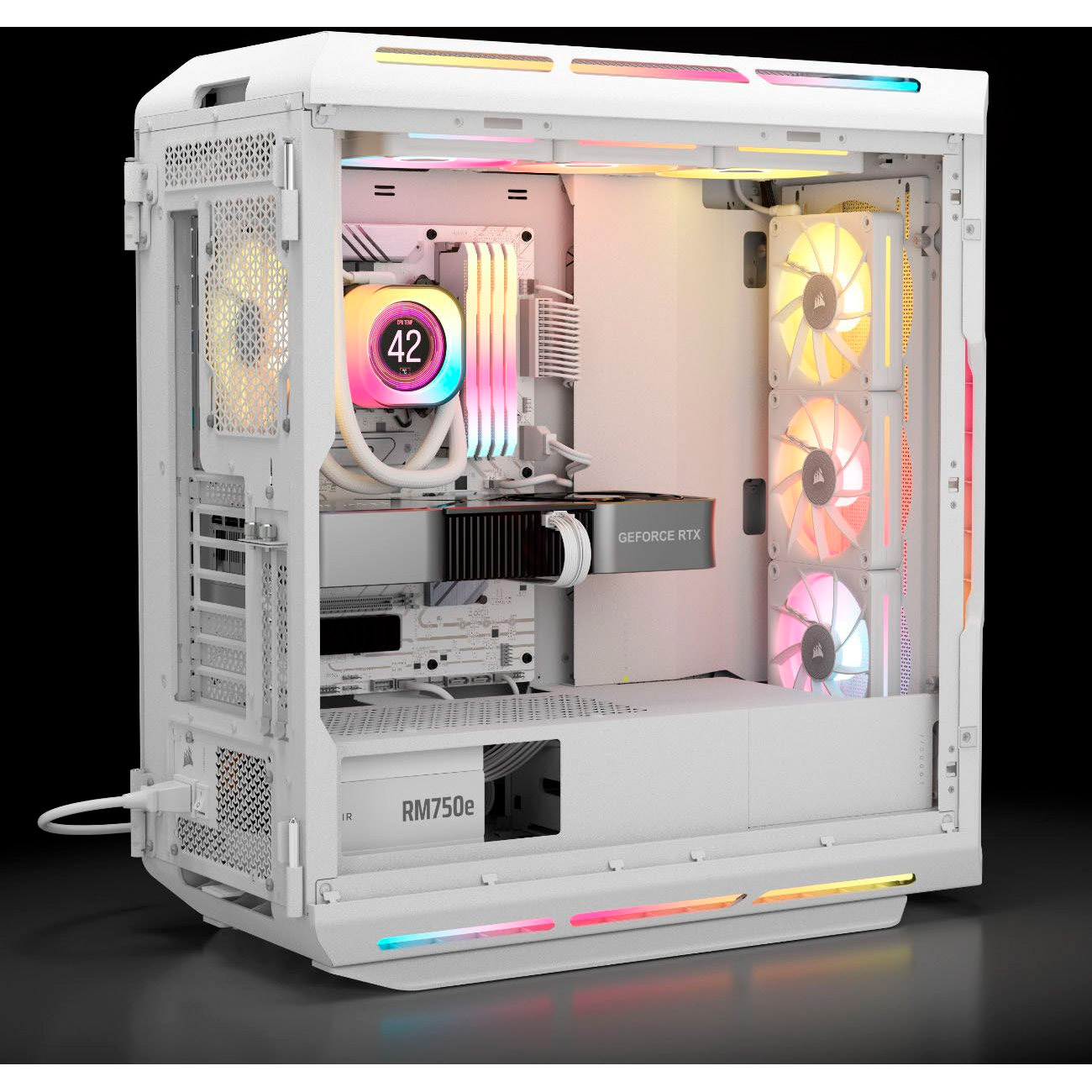 Блок питания 750W CORSAIR RM750e ATX 3.1 White (CP-9020292-EU)