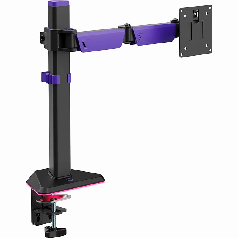 Настольное крепление для монитора GAMEPRO MAG101V 17"-40" Black/Violet