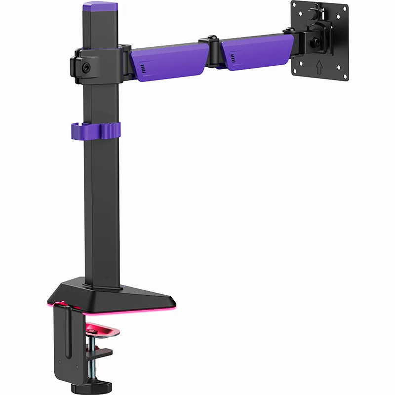 Настольное крепление для монитора GAMEPRO MAG101V 17"-40" Black/Violet