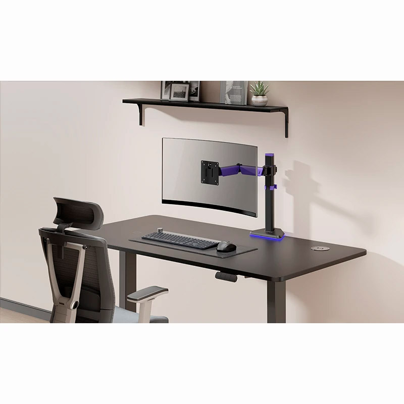 Настольное крепление для монитора GAMEPRO MAG101V 17"-40" Black/Violet