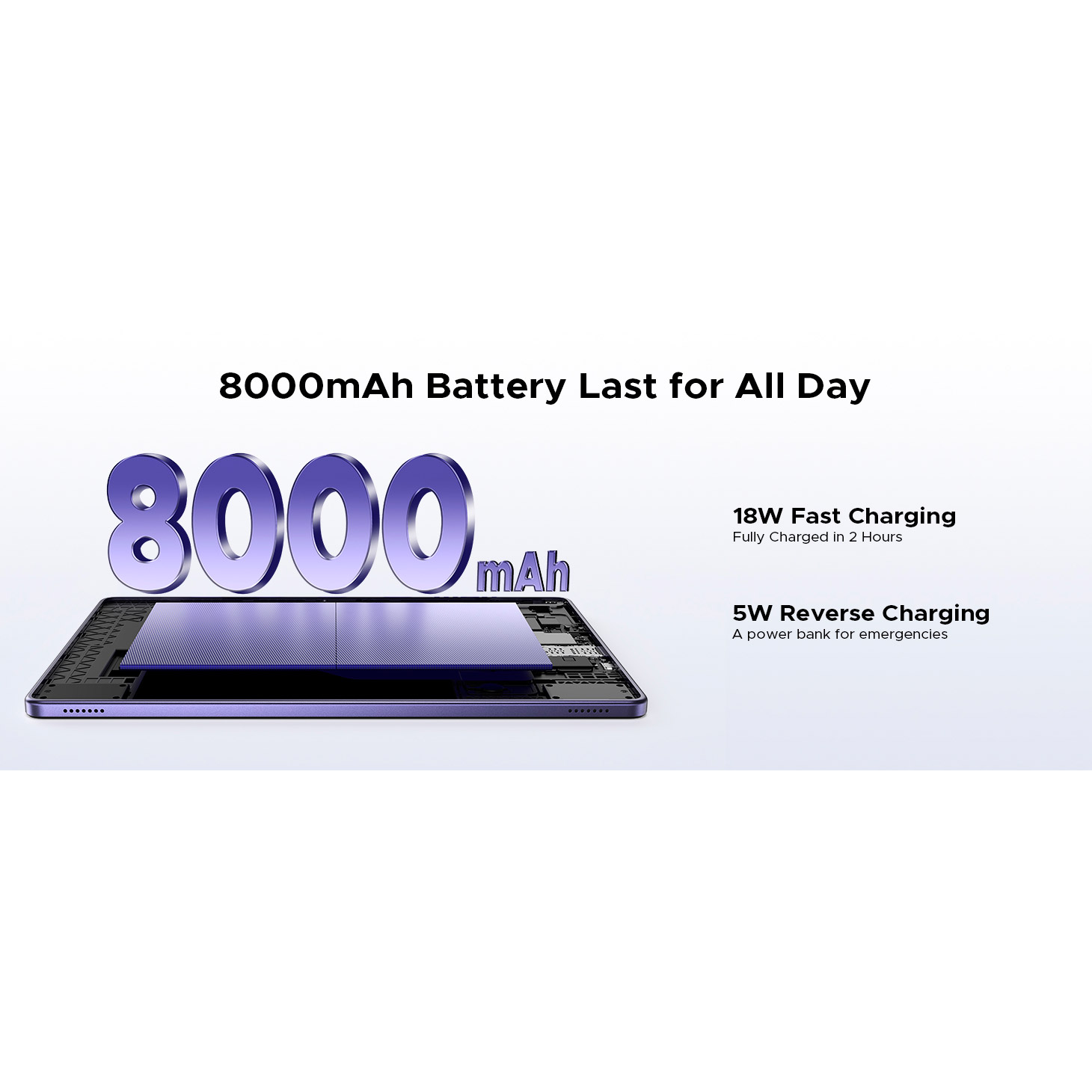 Планшет DOOGEE Tab G6+ 8/256GB Cold Black